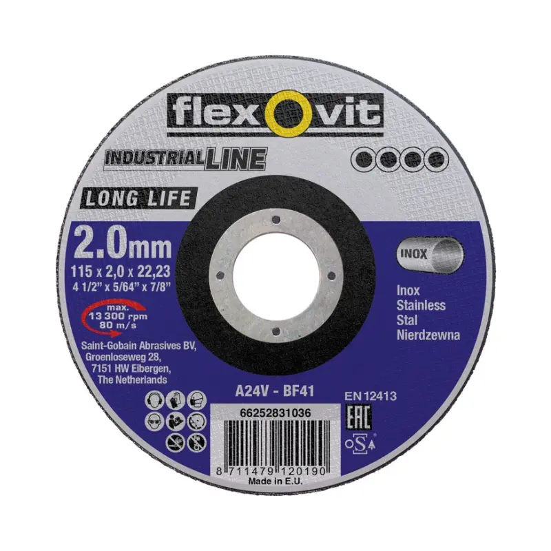 115x2,0x22,2 inox A24V-BF41 FF1238 115x2,0x22,2 inox A24V-BF41 FF1238